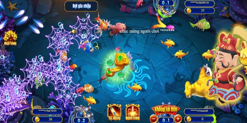 Giao diện chơi game tại sảnh TP hiện đại